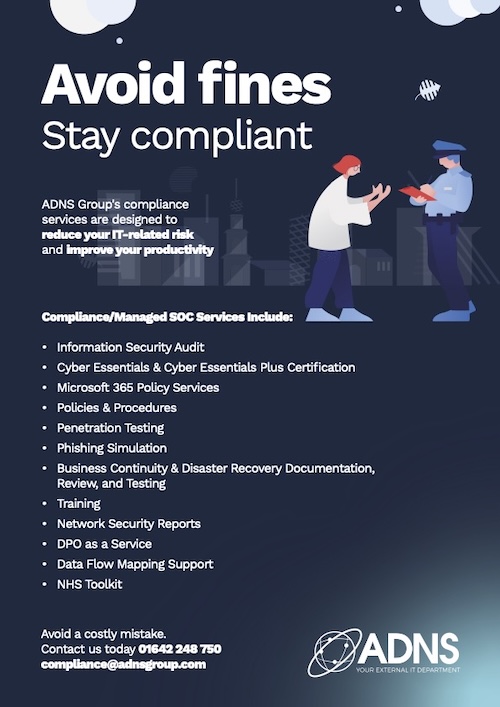 ADNS compliance services poster 